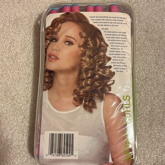 Conair flexible rollers spiral curlers - Picture 2 of 3